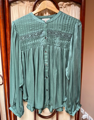 Blouse JALLY forest green